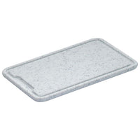 Zassenhaus 060065 tagliere da cucina Rettangolare Polietilene Grigio