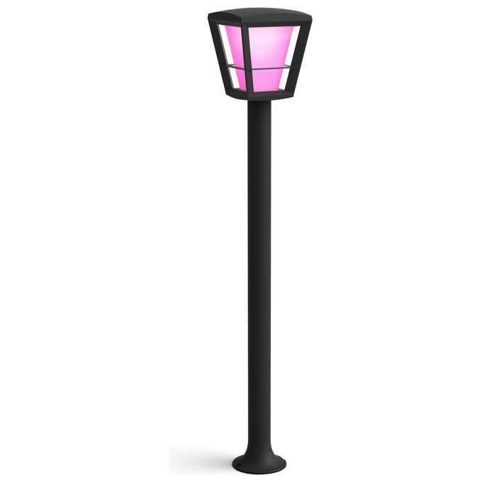 Philips Hue White and Color ambiance Econic Palo Smart Basso Nero