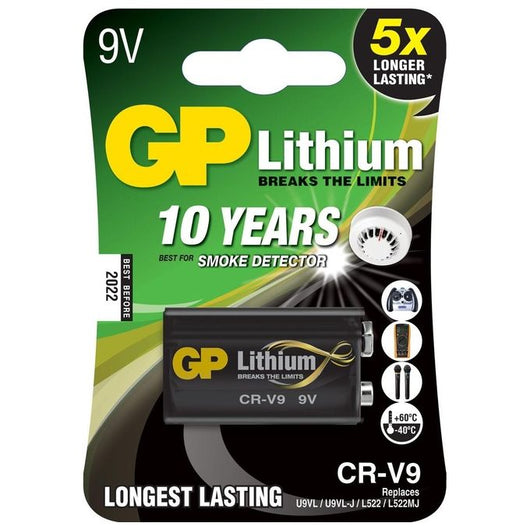 GP Batteries Lithium CR-V9 Batteria monouso 9V Litio