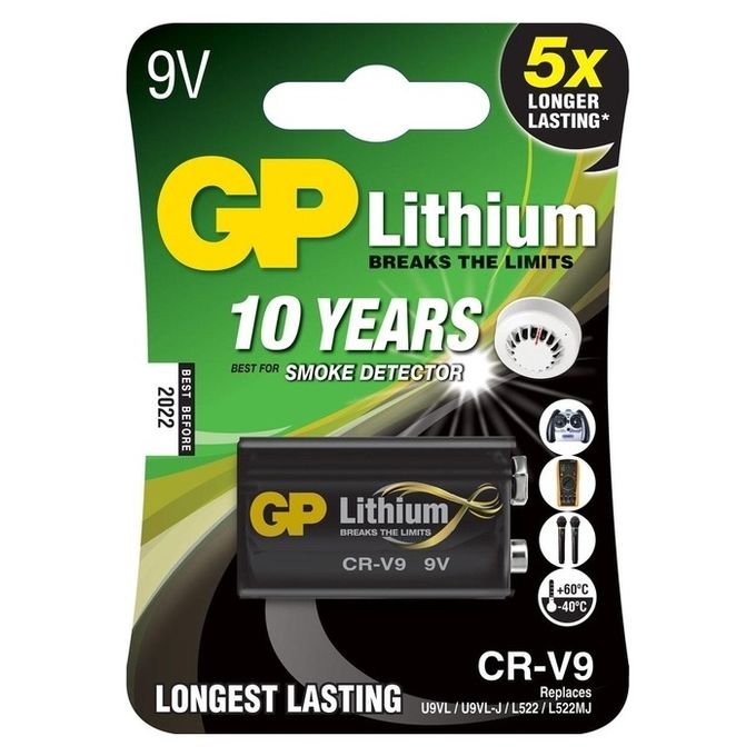 GP Batteries Lithium CR-V9 Batteria monouso 9V Litio