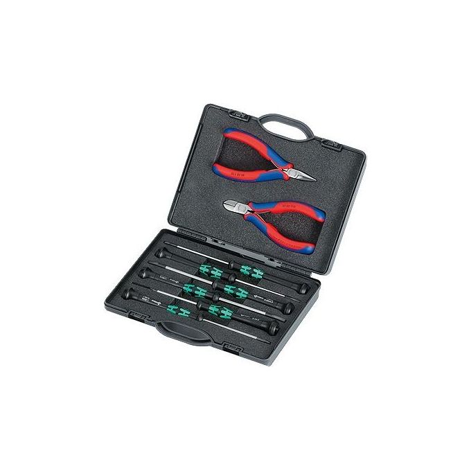 Knipex 00 20 18 set di strumenti meccanici 8 strumenti