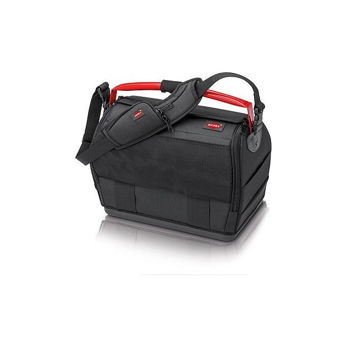 Knipex 00 21 08 LE cassetta per attrezzi Nero, Rosso Poliestere