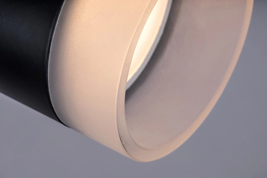 Plafoniera a barra Toras rovere/nero 3xGU10 5W Rabalux