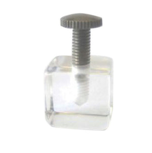 reggipiano plexiglass a cubo c/vite m/m 20x20 cod:ferx.19170