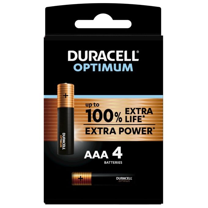 Duracell Optimum AAA B4 x8 - RFT