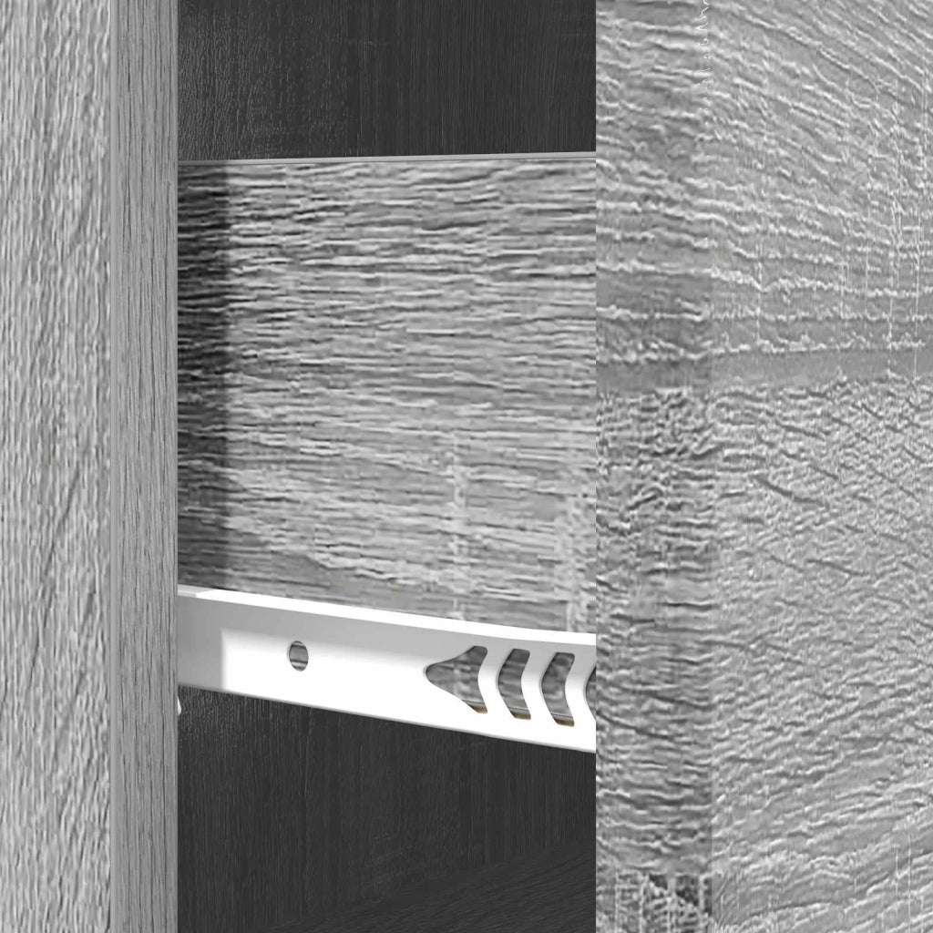 Mobile con Cassetti Grigio Sonoma 66 x 34,5 x 90 cm 895531