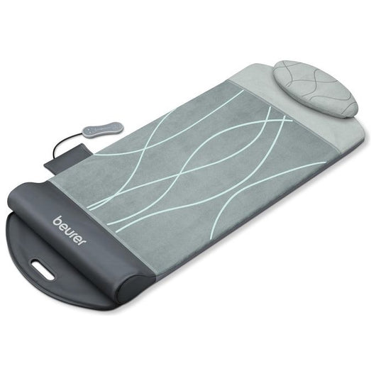 Beurer MG 280 Tappetino da Stretching ispirato allo Yoga con 7 Camere d'Aria e Funzione Calore, per Allungare e Rilassare la Muscolatura