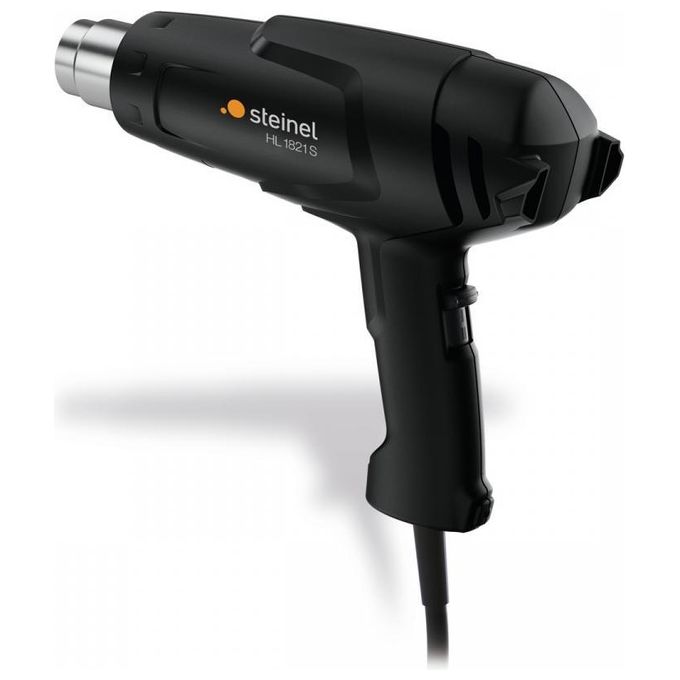 STEINEL HL 1821 S Pistola ad aria calda 450 l/min 550 °C 1800 W Nero, Acciaio inossidabile