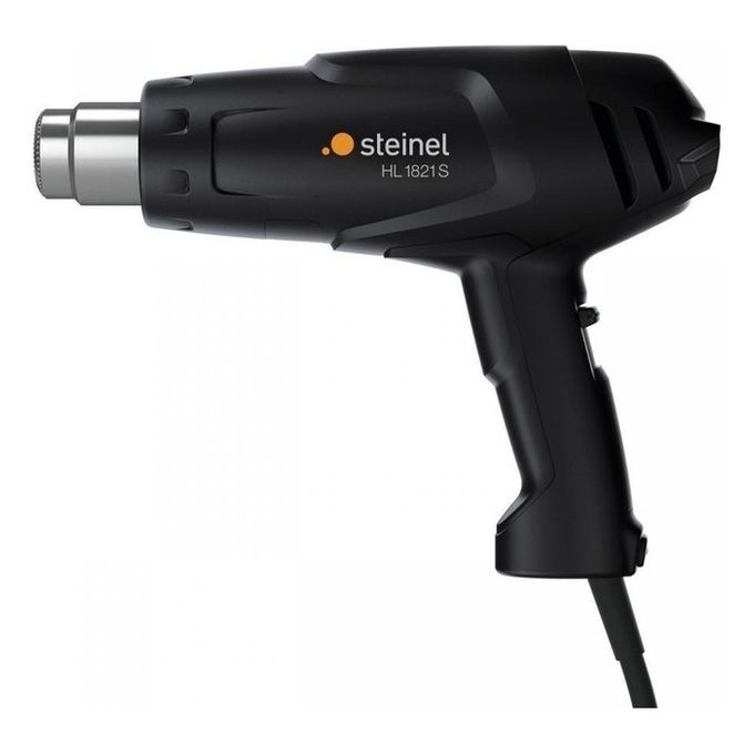 STEINEL HL 1821 S Pistola ad aria calda 450 l/min 550 °C 1800 W Nero, Acciaio inossidabile