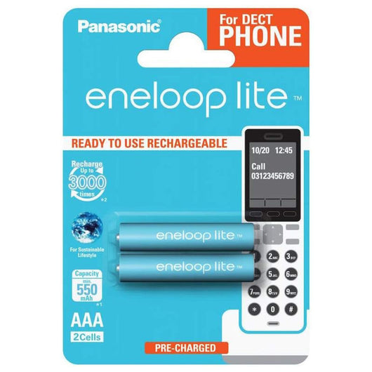Panasonic Eneloop Lite DECT Micro AAA 550mAh