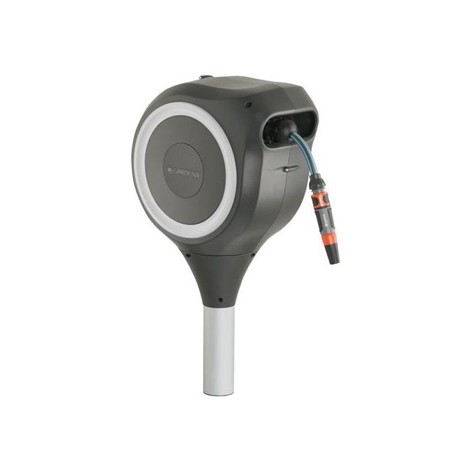 Gardena RollUp Avvolgitubo da terra Automatico Nero, Grigio