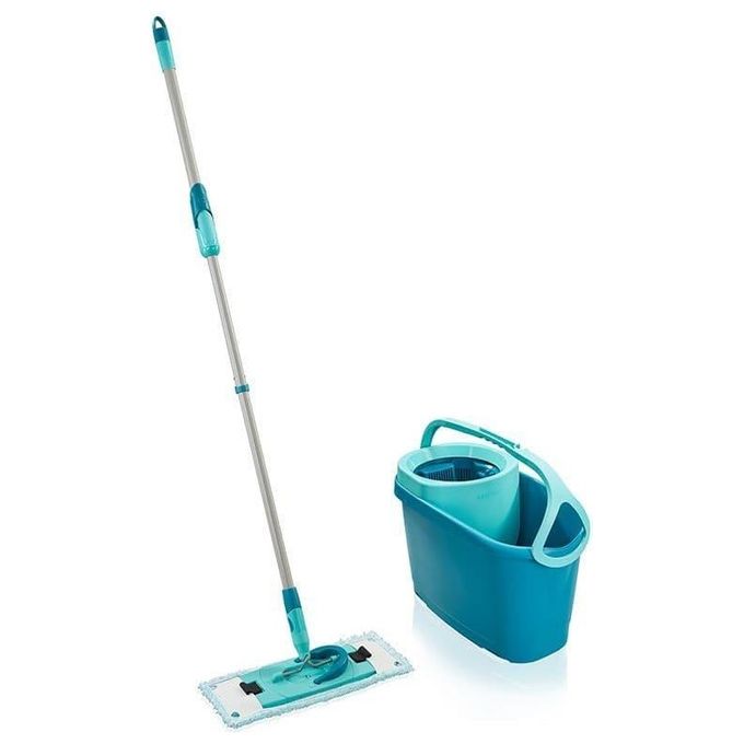 Leifheit 52120 sistema a mocio e secchio Serbatoio singolo Blu, Verde