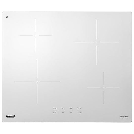 De’Longhi PIB 62 piano cottura Bianco Da incasso 60 cm Piano cottura a induzione 4 Fornello(i)