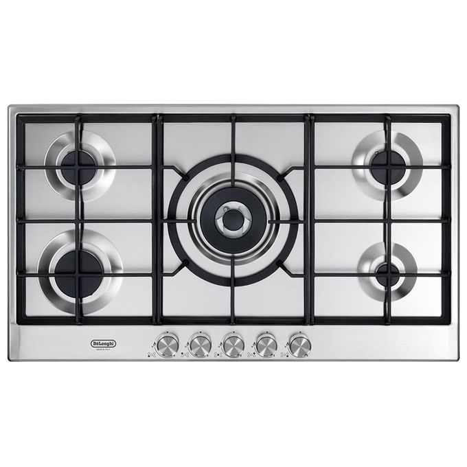 De’Longhi NSL 590 X piano cottura Acciaio inossidabile Da incasso 90 cm Gas 5 Fornello(i)