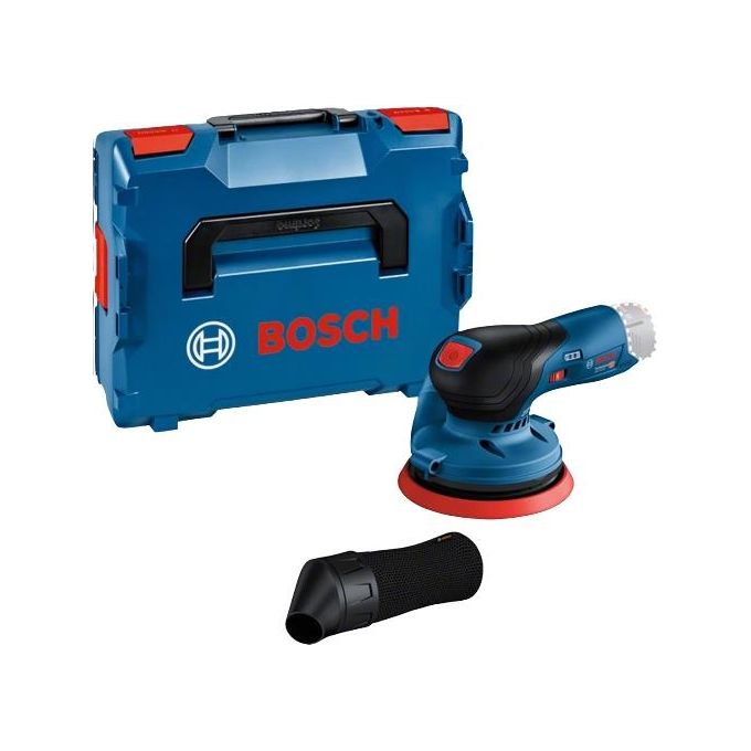Bosch GEX 12V-125 Professional Levigatrice a disco 10000 Giri/min 20000 OPM Nero, Blu, Rosso