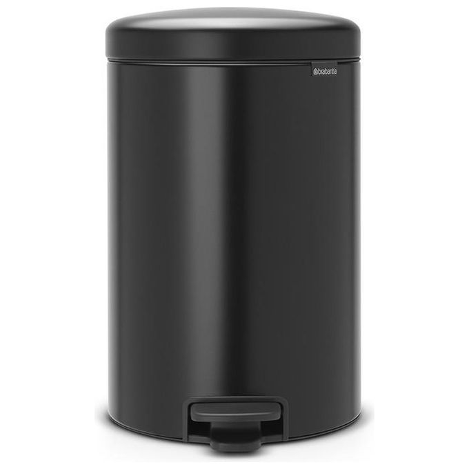 Brabantia 114106 bidone per la spazzatura 20 L Rotondo Nero