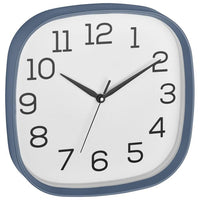 TFA-Dostmann 60.3053.06 wall/table clock Parete Quartz clock Quadrato Blu, Bianco