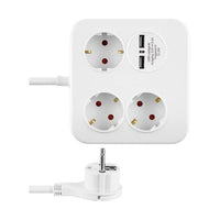 REV 12378109 prolunghe e multiple 1,4 m 3 presa(e) AC Interno Bianco