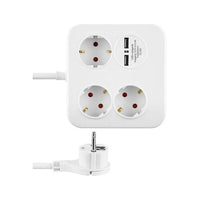 REV 12378109 prolunghe e multiple 1,4 m 3 presa(e) AC Interno Bianco