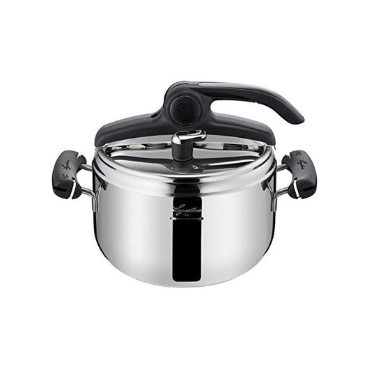 Lagostina 8900524637 Preziosa, Pentola a pressione Ø cm 22 - L 5
