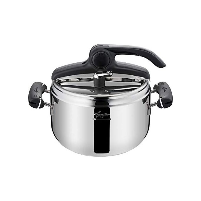 Lagostina 8900524637 Preziosa, Pentola a pressione Ø cm 22 - L 5