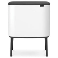 Brabantia 313547 bidone per la spazzatura 34 L Rettangolare Plastica Bianco