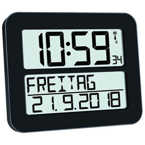 TFA-Dostmann TimeLine MAX Sveglia digitale Nero