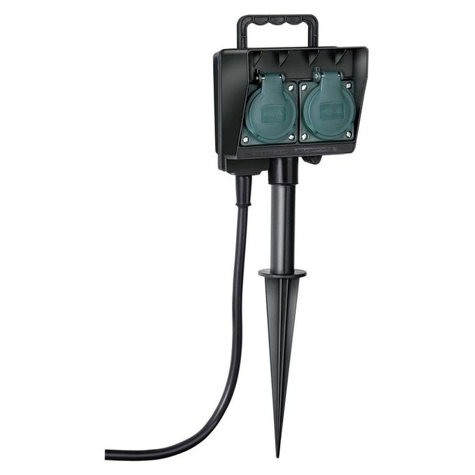 Brennenstuhl 1154430 presa energia Nero