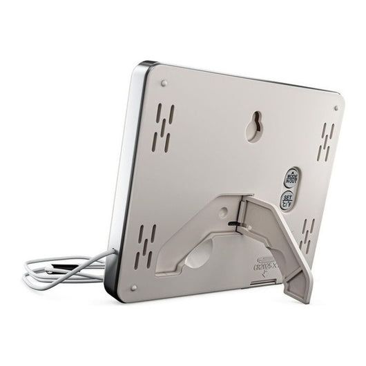 Mebus 01074 Termometro da ambiente elettronico Interno/esterno Bianco