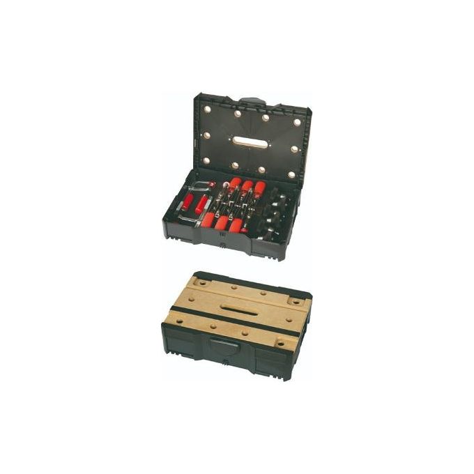 BESSEY STC-S-MFT morsa Morsetto a ginocchiera Nero, Rosso, Argento, Legno