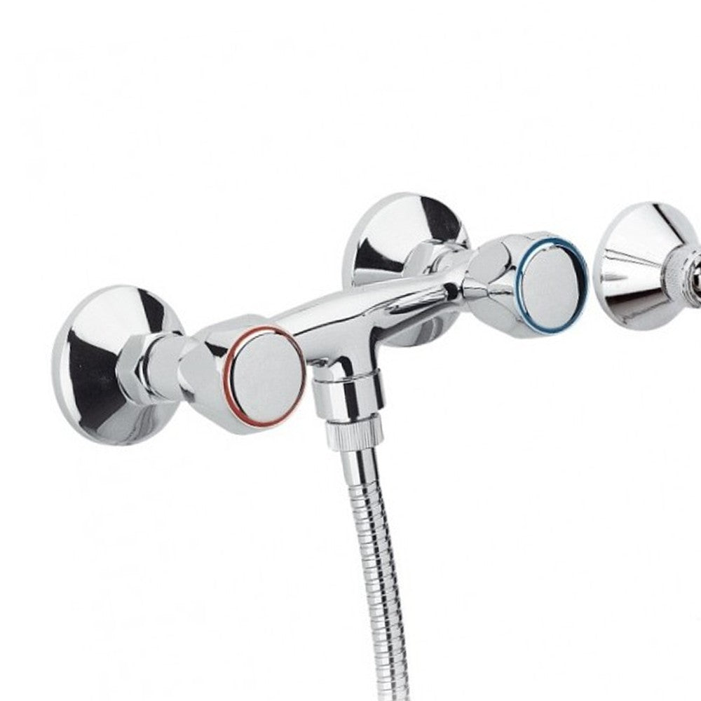 Rubinetto esterno per doccia, con doccia duplex - serie 1000-2000