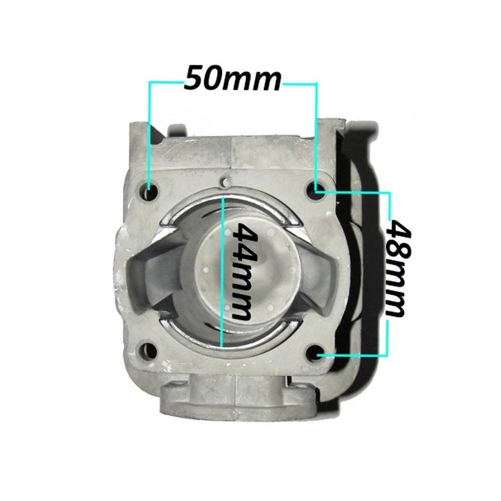 Trade Shop - Cilindro Pistone Guarnizioni Kit Ricambio Motosega 44 Mm Decespugliatore Gf-0518 -