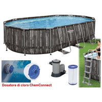 Bestway Piscina Fuori Terra Power Steel 610x366x122cm