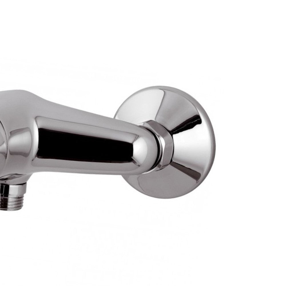 Miscelatore esterno doccia con leva frontale remer - serie kiss