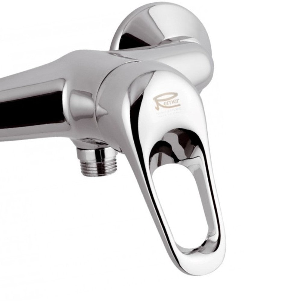 Miscelatore esterno doccia con leva frontale remer - serie kiss