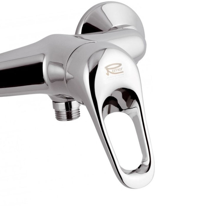 Miscelatore esterno doccia con leva frontale remer - serie kiss