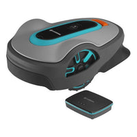 Gardena smart SILENO life Tagliaerba robotizzato Batteria Nero, Blu, Grigio