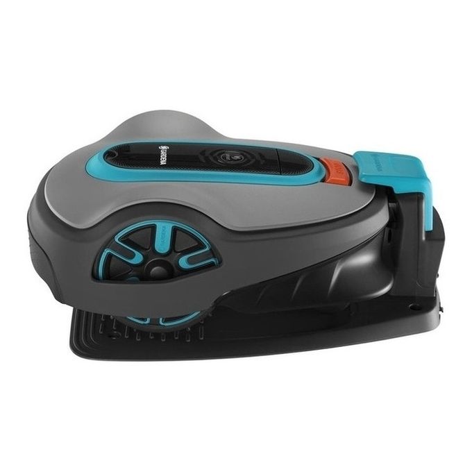 Gardena smart SILENO life Tagliaerba robotizzato Batteria Nero, Blu, Grigio