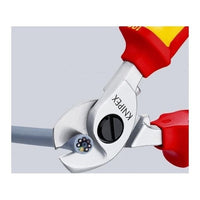 Knipex 95 16 165 T pinza crimpatrice Nero, Giallo