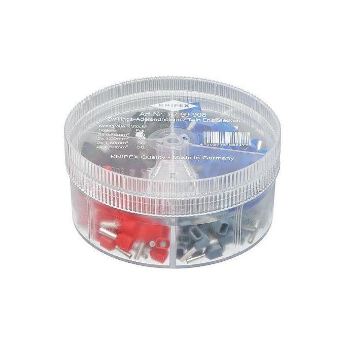 Knipex 97 99 908 guaina per cavo Nero, Blu, Rosso, Argento, Giallo 18 9 cm