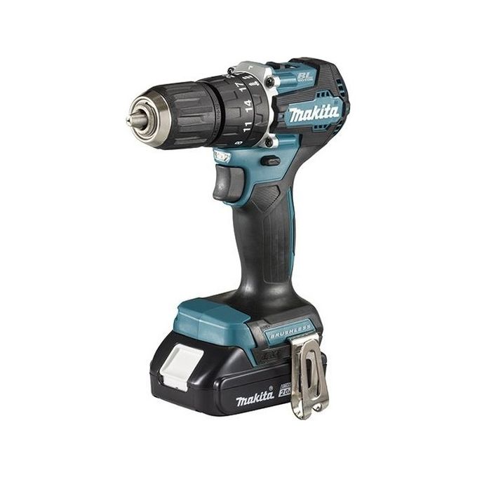 Makita DHP487RAJ trapano 25500 Giri/min Senza chiave Nero, Turchese
