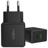 Ansmann HC218PD Universale Nero AC Ricarica rapida Interno