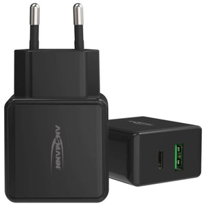 Ansmann HC218PD Universale Nero AC Ricarica rapida Interno