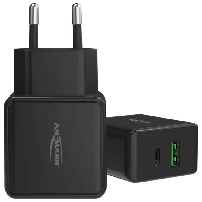 Ansmann HC218PD Universale Nero AC Ricarica rapida Interno