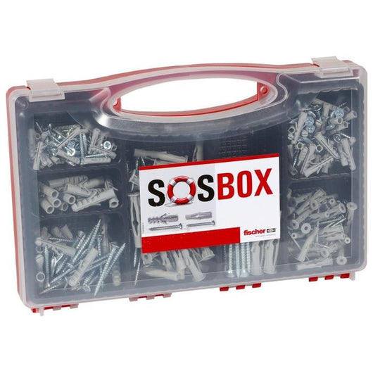 Fischer 533629 ancoraggio a vite e tassello 180 pz Kit di viti e tasselli a muro