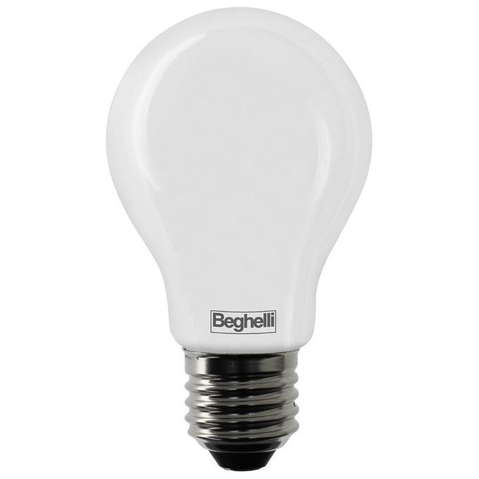Beghelli Tuttovetro Lampadina a risparmio energetico Bianco caldo 3000 K 8 W E27 E