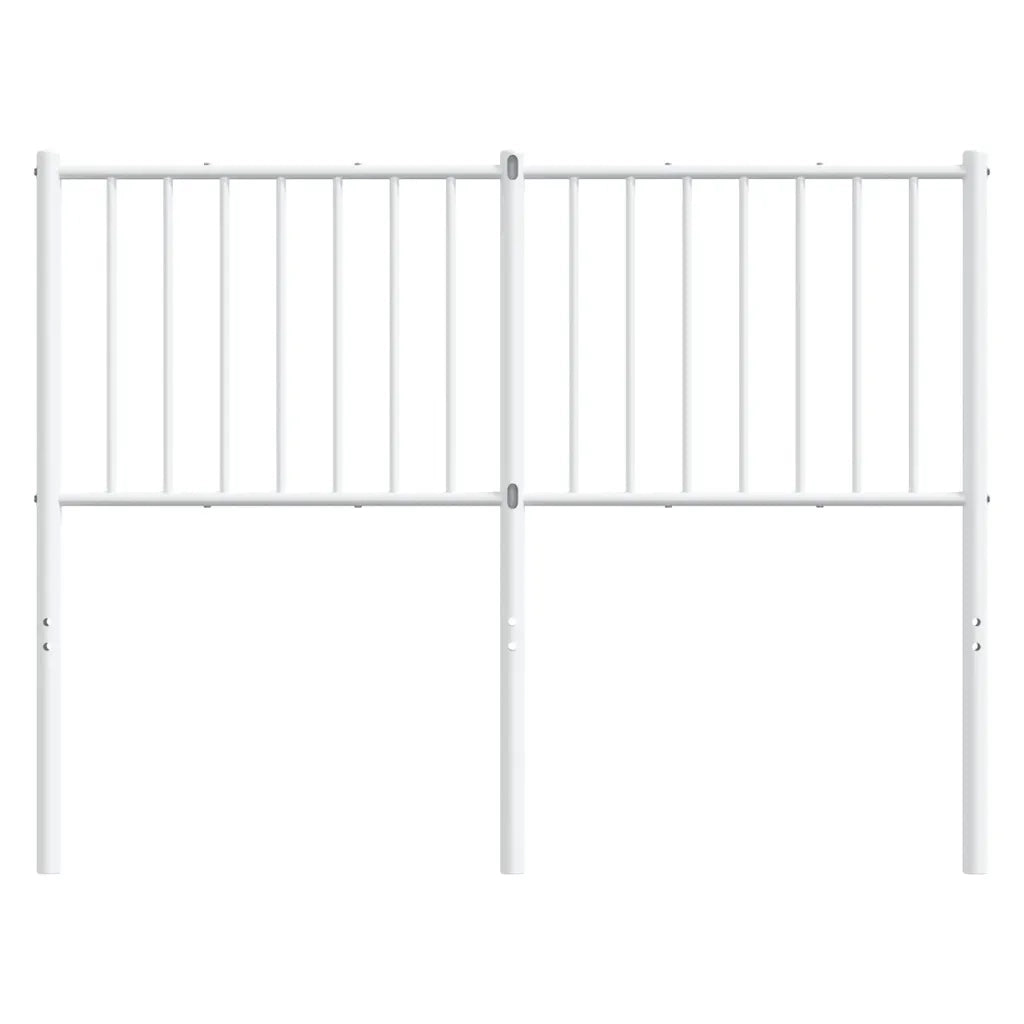 Testiera di Ricambio in Metallo Bianco 120 cm 350962