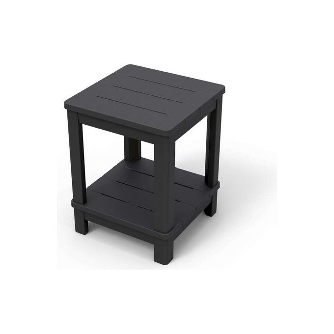 Allibert Tavolino da Esterno Patio Grafite