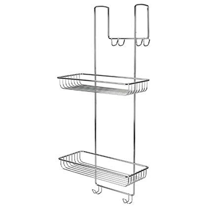 SUPPORTO X DOCCIA 2 PIANI CROM