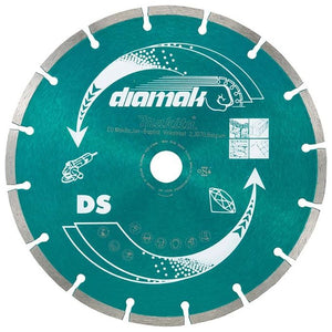 Makita D-61123 disco diamantato 11,5 cm Lama diamantata con orlo segmentato